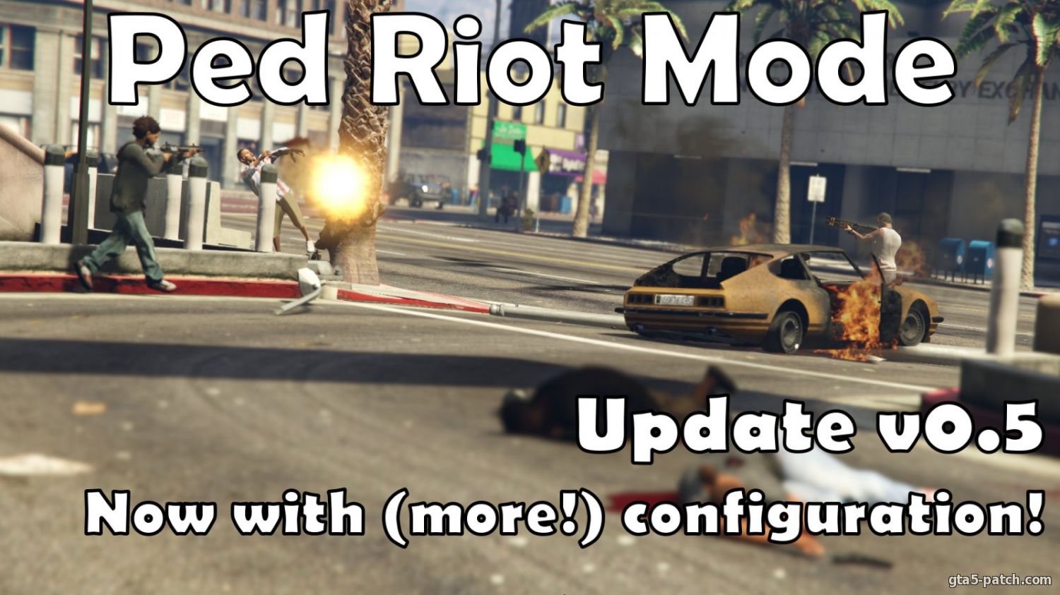 Мод Ped Riot/Chaos Mode v0.5.1