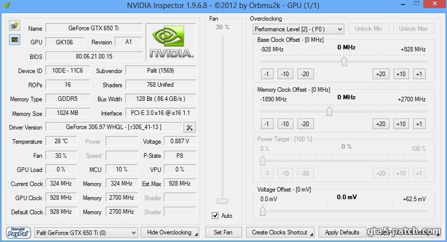 Nvidia Inspector 1.9.7.1 для поднятия FPS