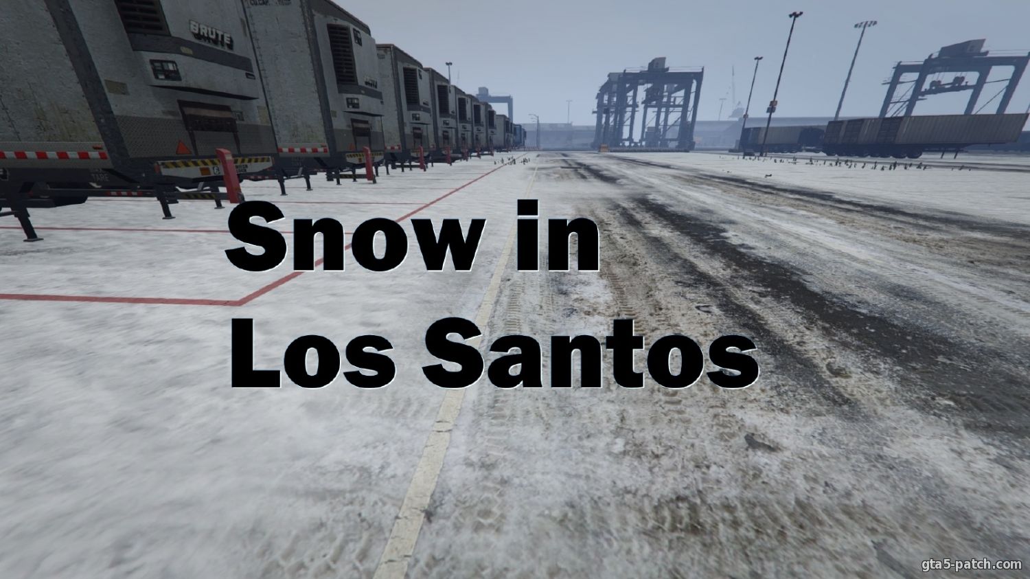 Снег в Лос-Сантосе 0.1